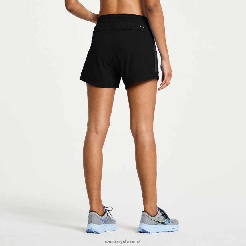 Saucony Outpace 5 Short TX0L64809 Black