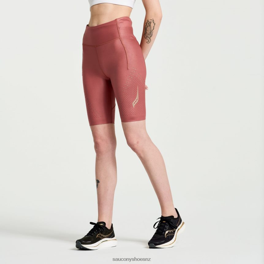 Saucony Pinnacle 8 Tight Short TX0L64845 Apple Butter