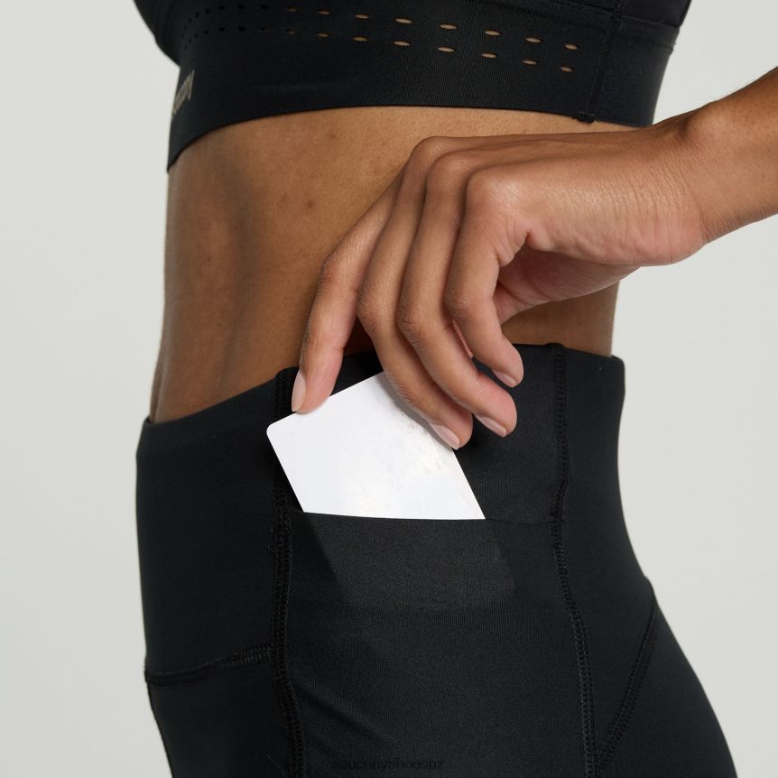 Saucony Pinnacle 8 Tight Short TX0L64846 Black