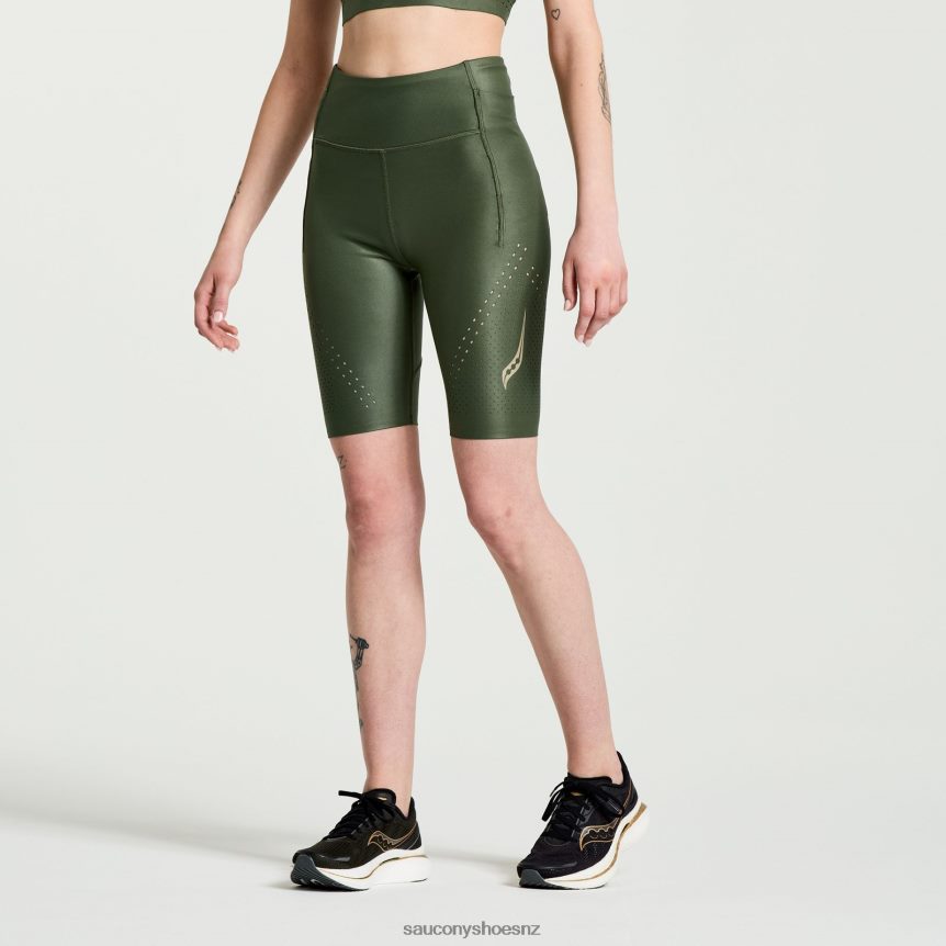 Saucony Pinnacle 8 Tight Short TX0L64847 Climbing Ivy