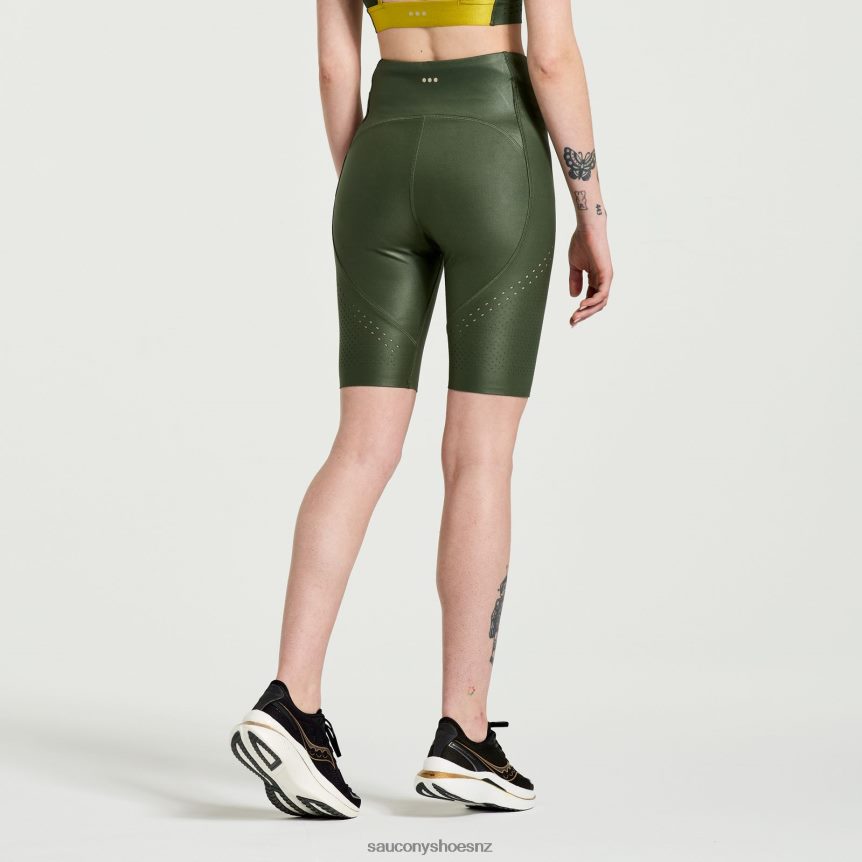 Saucony Pinnacle 8 Tight Short TX0L64847 Climbing Ivy