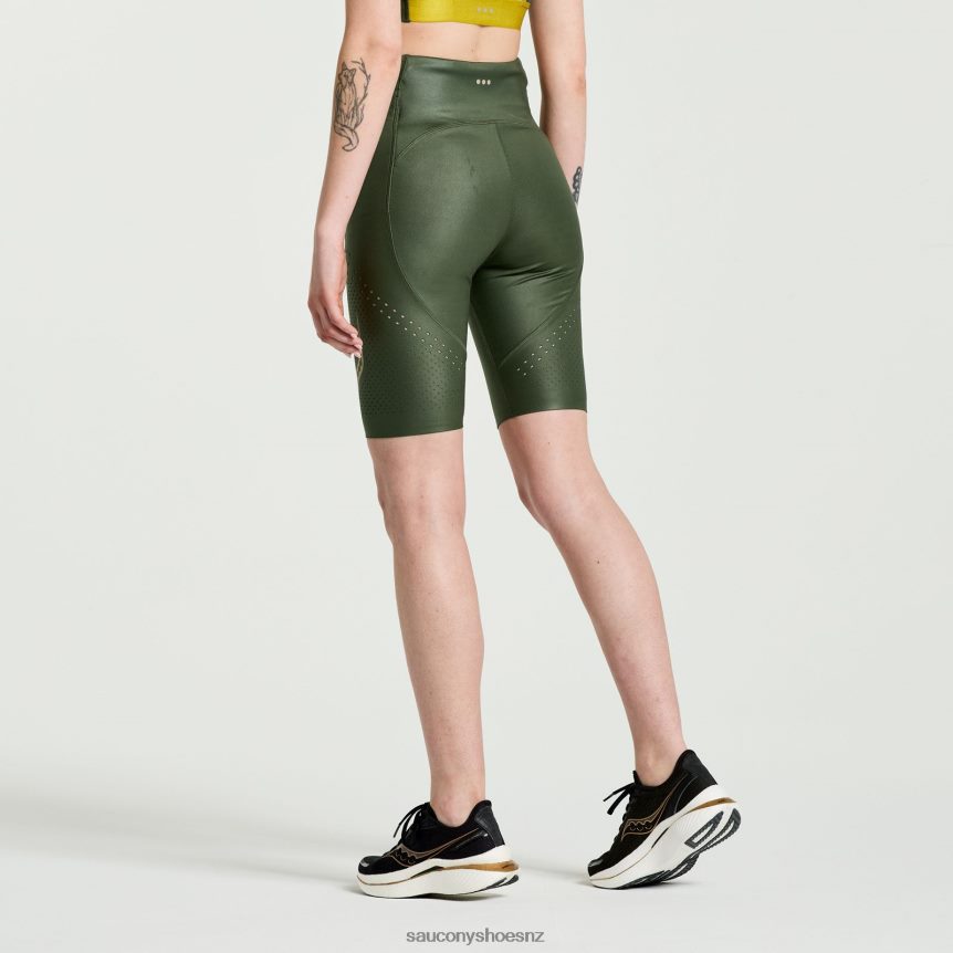 Saucony Pinnacle 8 Tight Short TX0L64847 Climbing Ivy