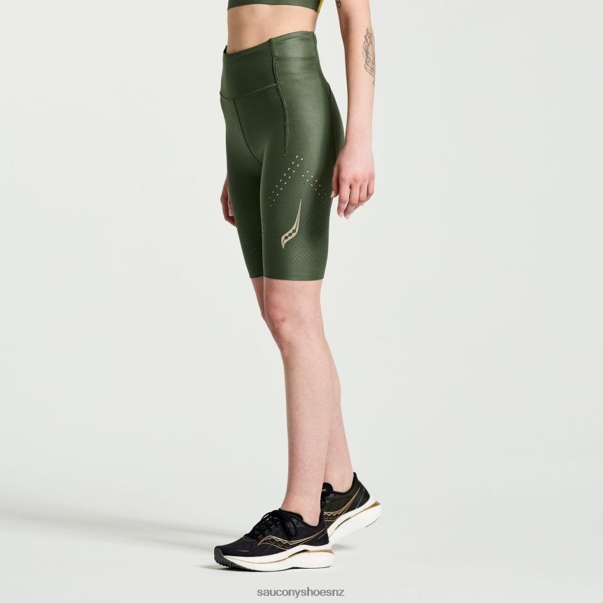 Saucony Pinnacle 8 Tight Short TX0L64847 Climbing Ivy