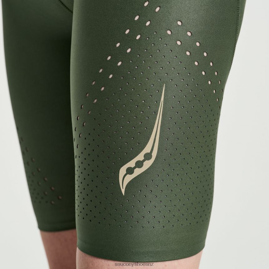 Saucony Pinnacle 8 Tight Short TX0L64847 Climbing Ivy