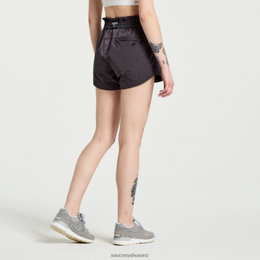Saucony Unwind Short TX0L64857 Black
