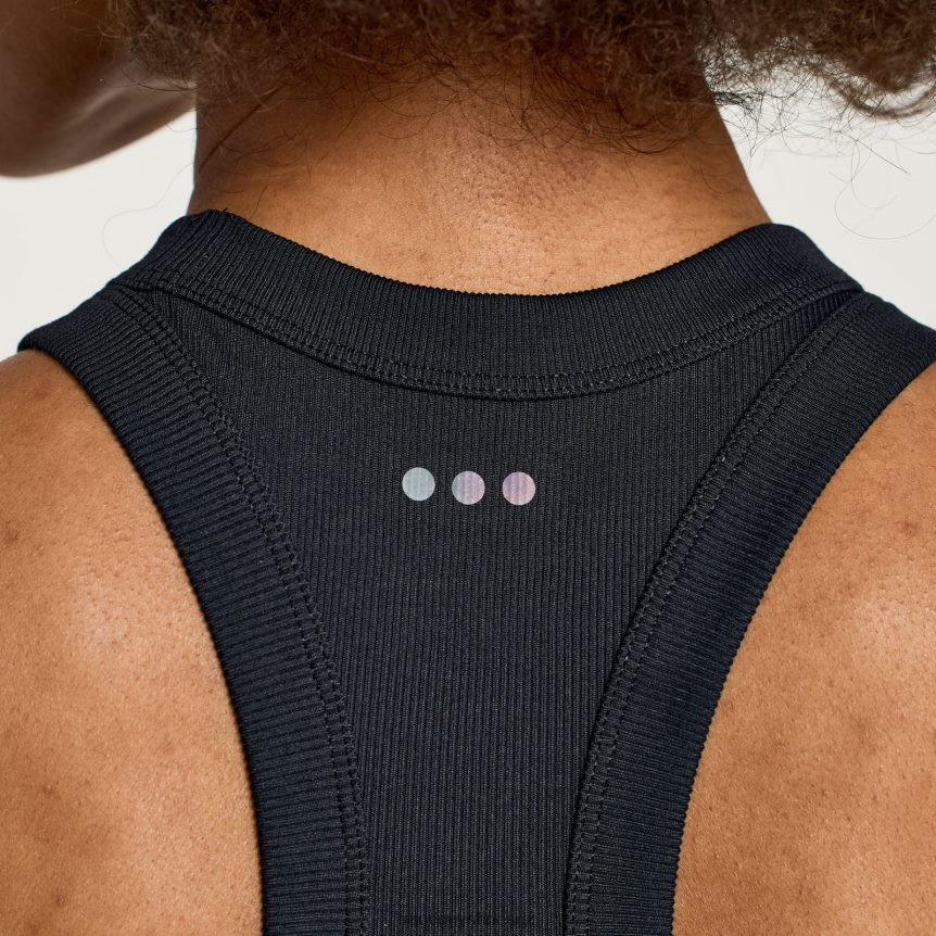 Saucony Elevate Crop Top TX0L64772 Black
