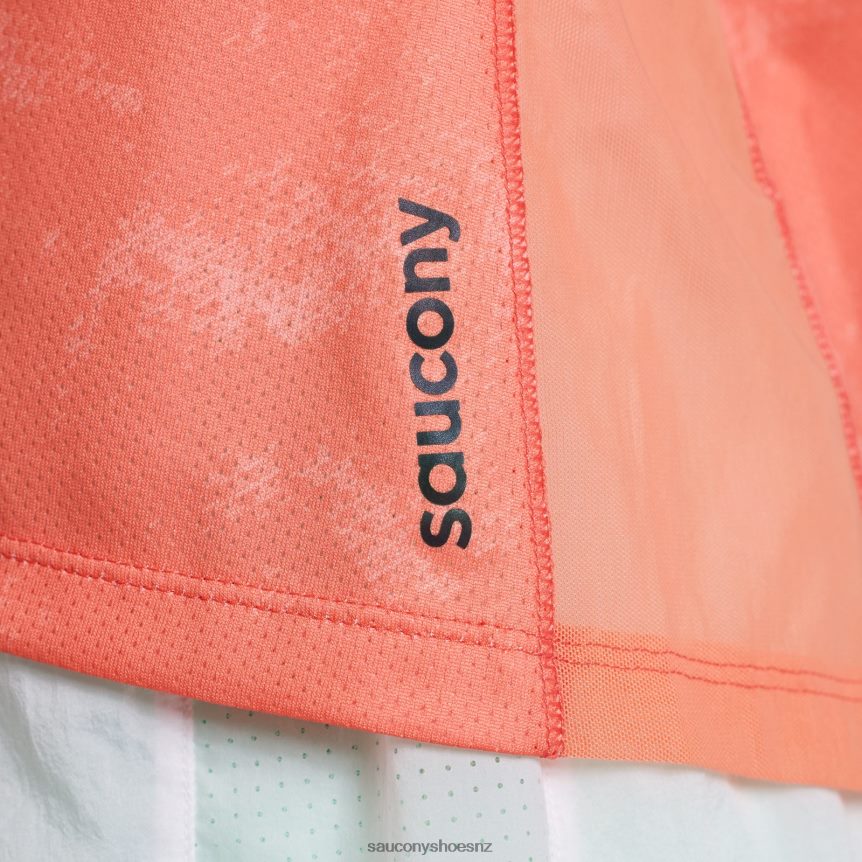 Saucony Elevate Tank Top TX0L64749 Zenith Tie-Dye Print
