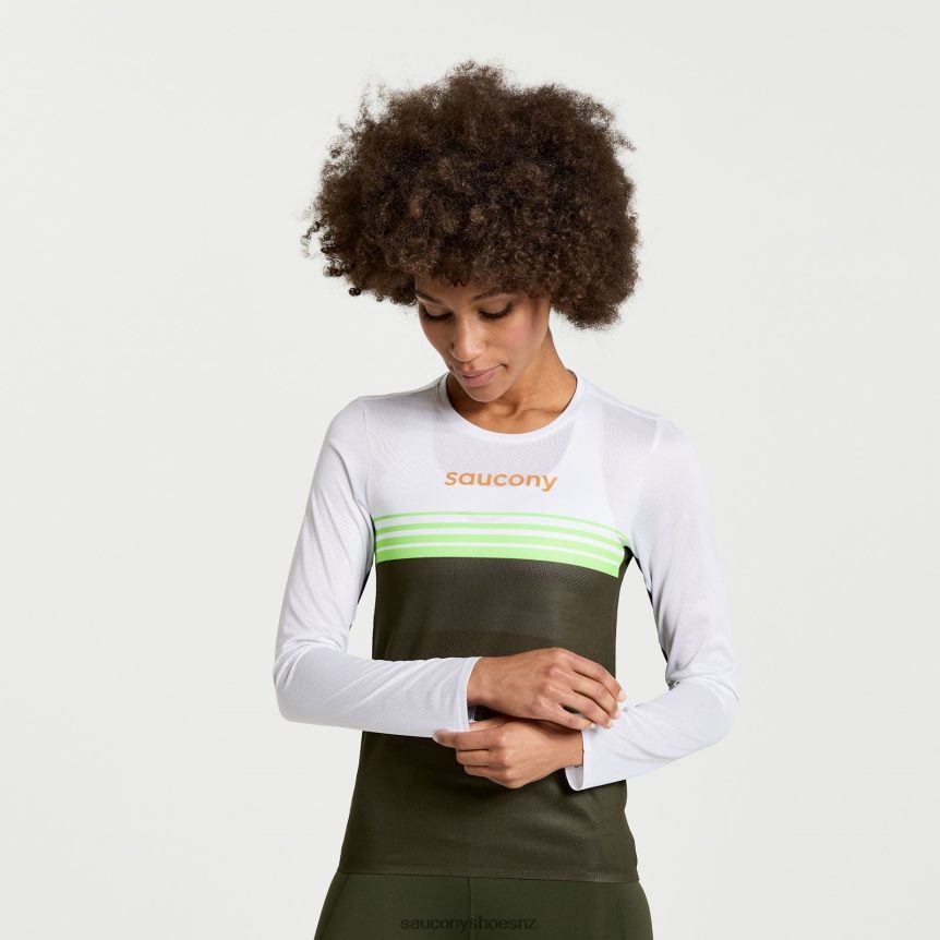 Saucony Elite Long Sleeve TX0L64761 Umbra