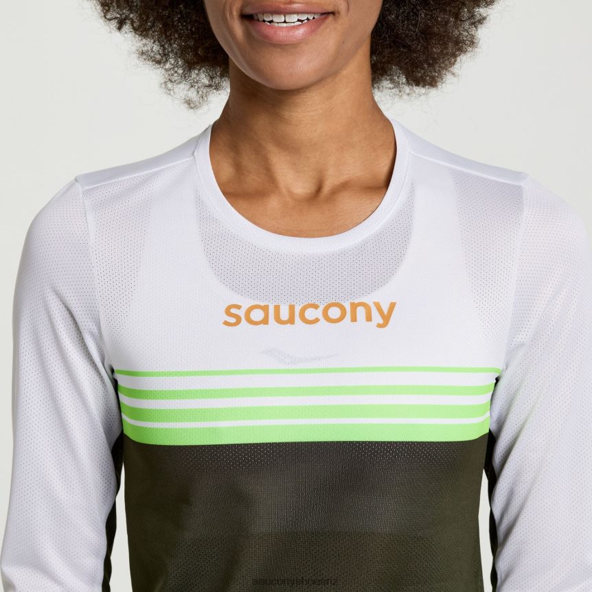 Saucony Elite Long Sleeve TX0L64761 Umbra