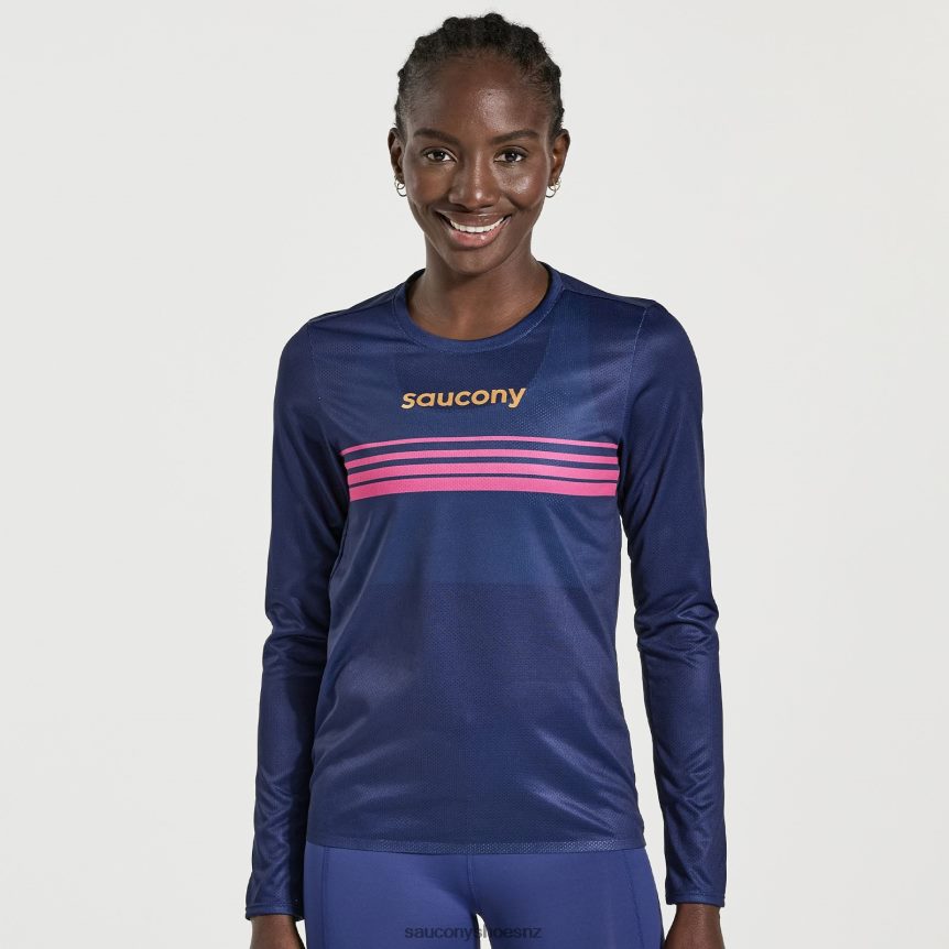 Saucony Elite Long Sleeve TX0L64762 Sodalite