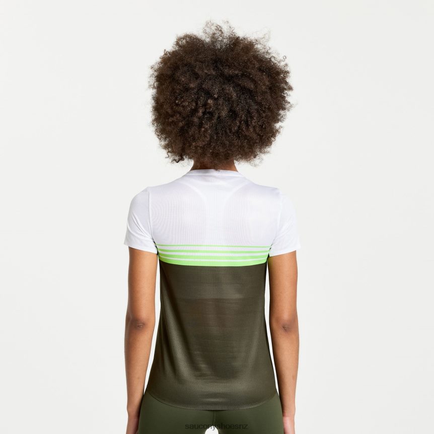 Saucony Elite Short Sleeve TX0L64791 Umbra