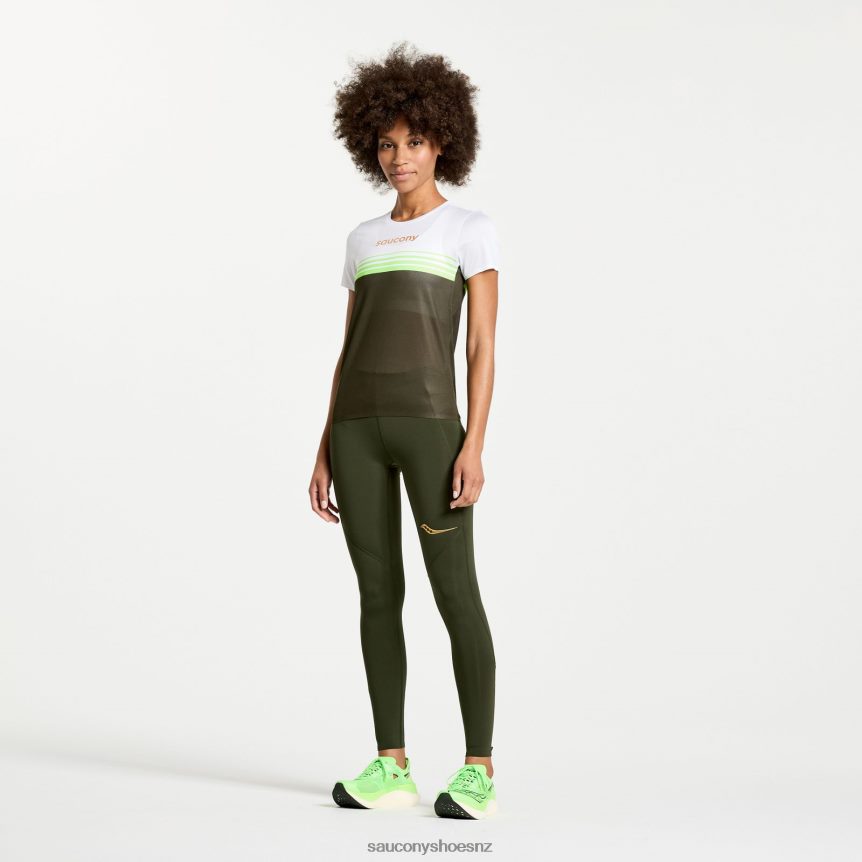 Saucony Elite Short Sleeve TX0L64791 Umbra