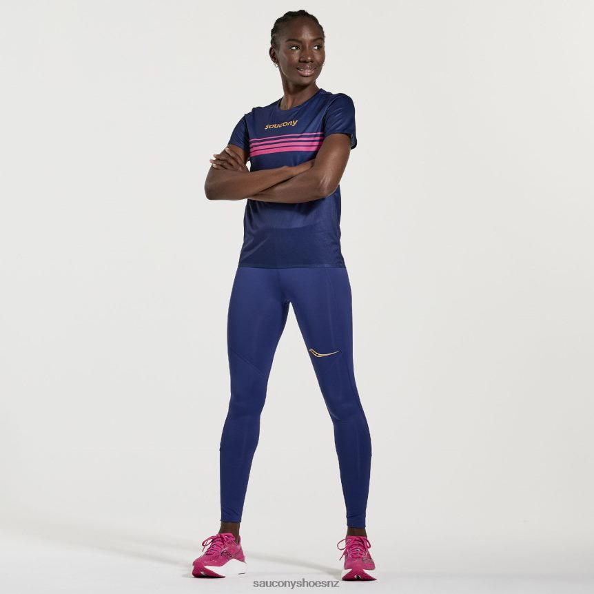 Saucony Elite Short Sleeve TX0L64792 Sodalite