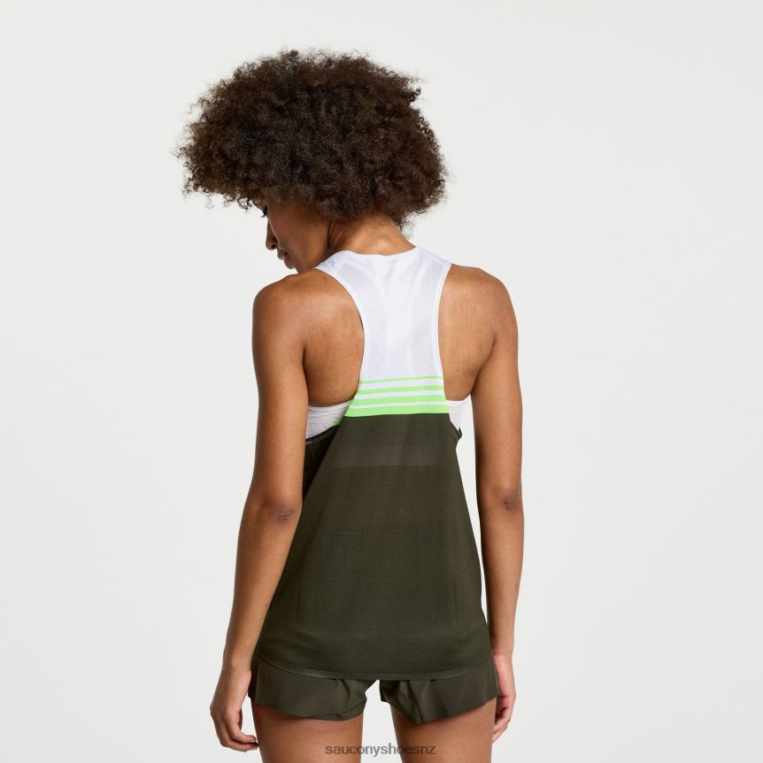 Saucony Elite Singlet TX0L64754 Umbra