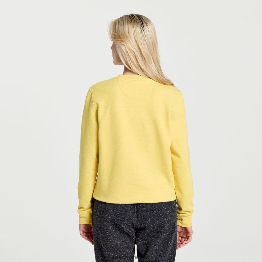 Saucony Rested Crewneck TX0L64776 Sulphur Heather Graphic