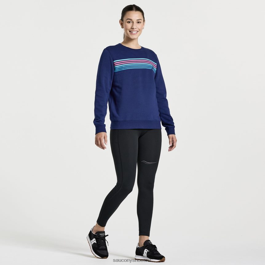 Saucony Rested Crewneck TX0L64781 Sodalite