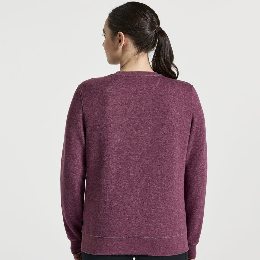 Saucony Rested Crewneck TX0L64782 Stone Heather