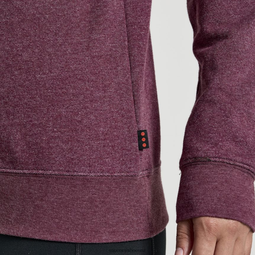 Saucony Rested Crewneck TX0L64782 Stone Heather