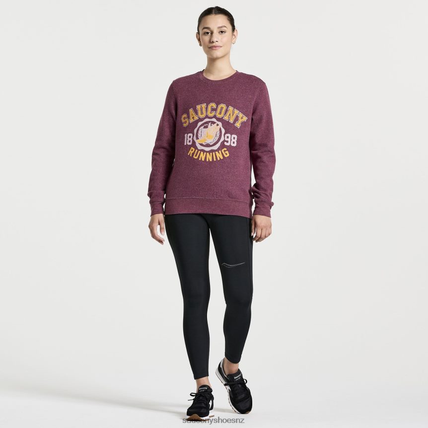 Saucony Rested Crewneck TX0L64782 Stone Heather