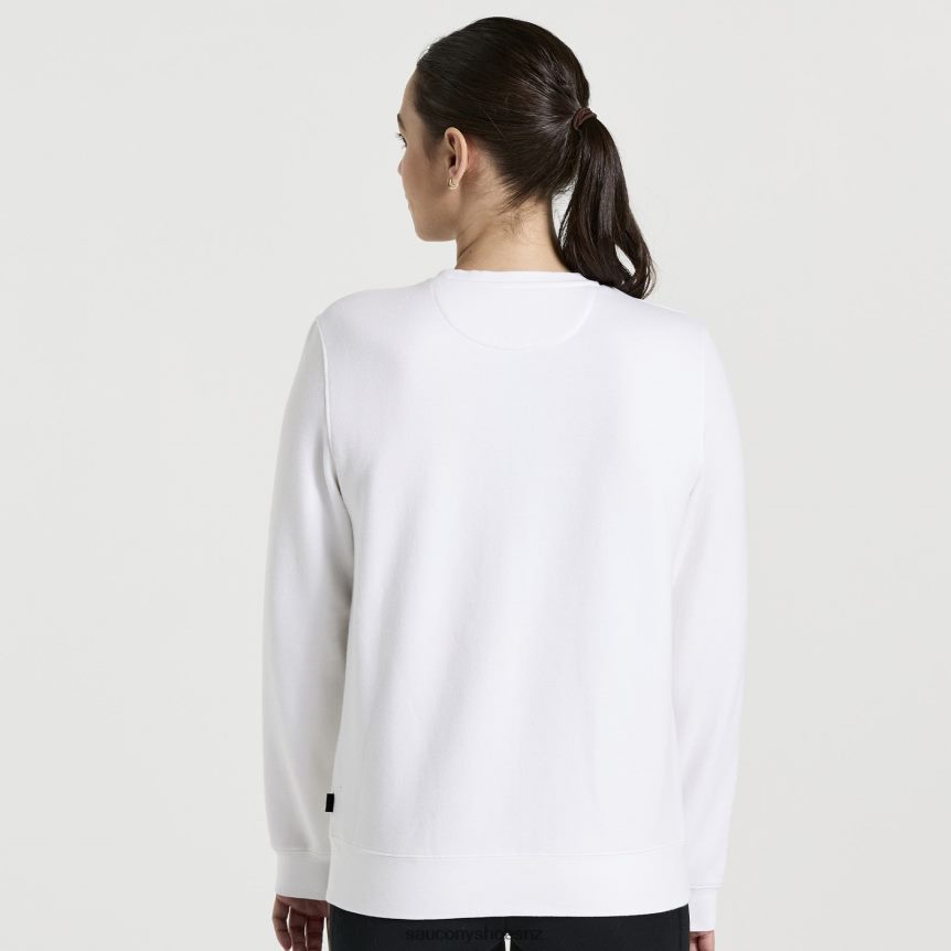 Saucony Rested Crewneck TX0L64783 White