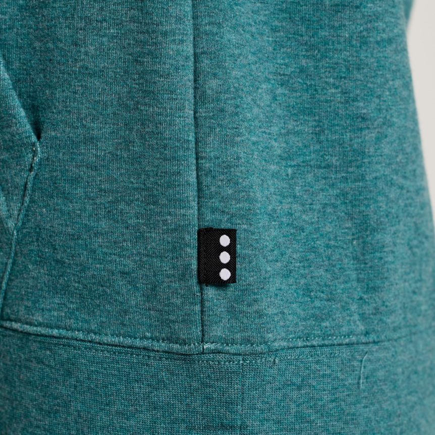 Saucony Rested Hoodie TX0L64798 North Atlantic Heather Graphic