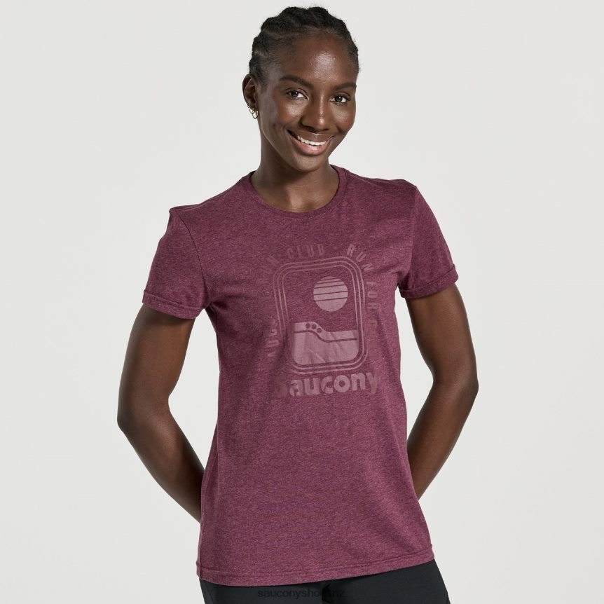 Saucony Rested T-Shirt TX0L64790 Stone Heather