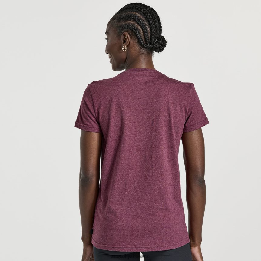 Saucony Rested T-Shirt TX0L64790 Stone Heather