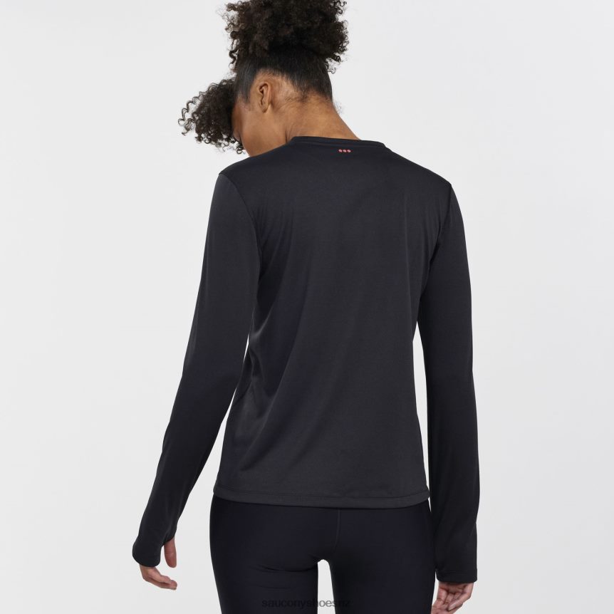 Saucony Stopwatch Long Sleeve TX0L64741 Black