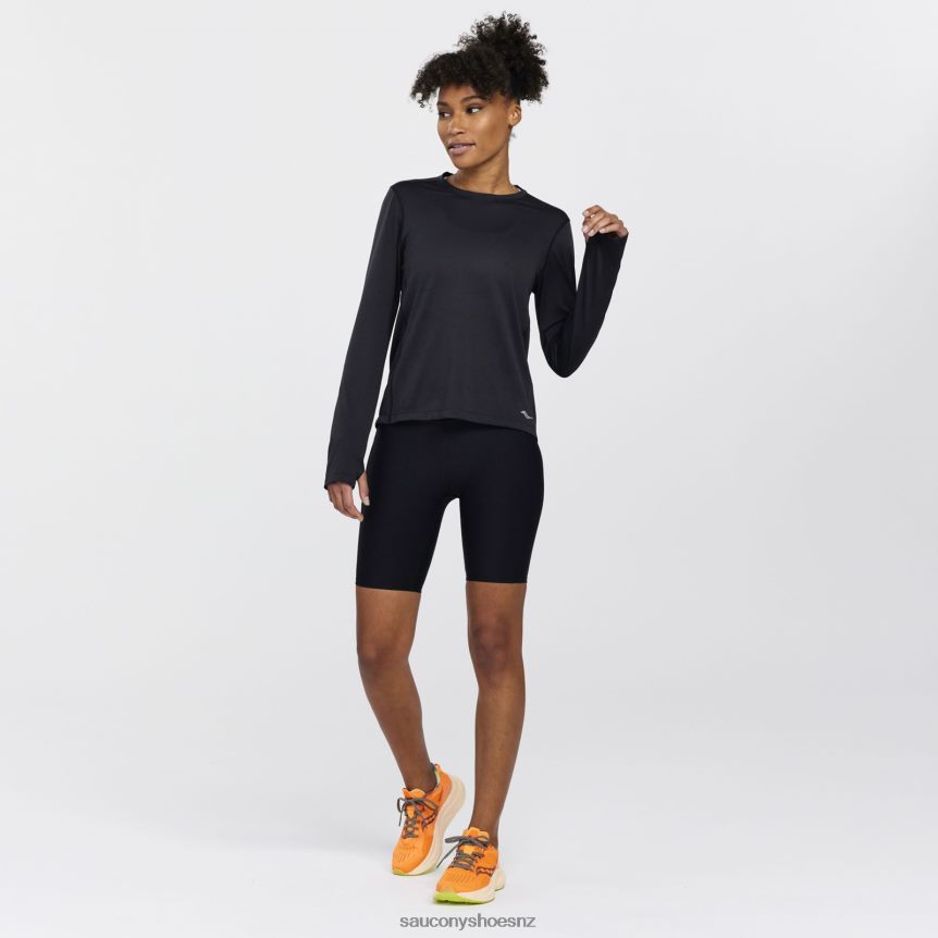 Saucony Stopwatch Long Sleeve TX0L64741 Black