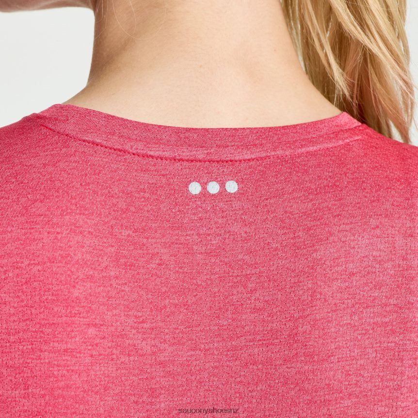 Saucony Stopwatch Long Sleeve TX0L64746 Rose Heather