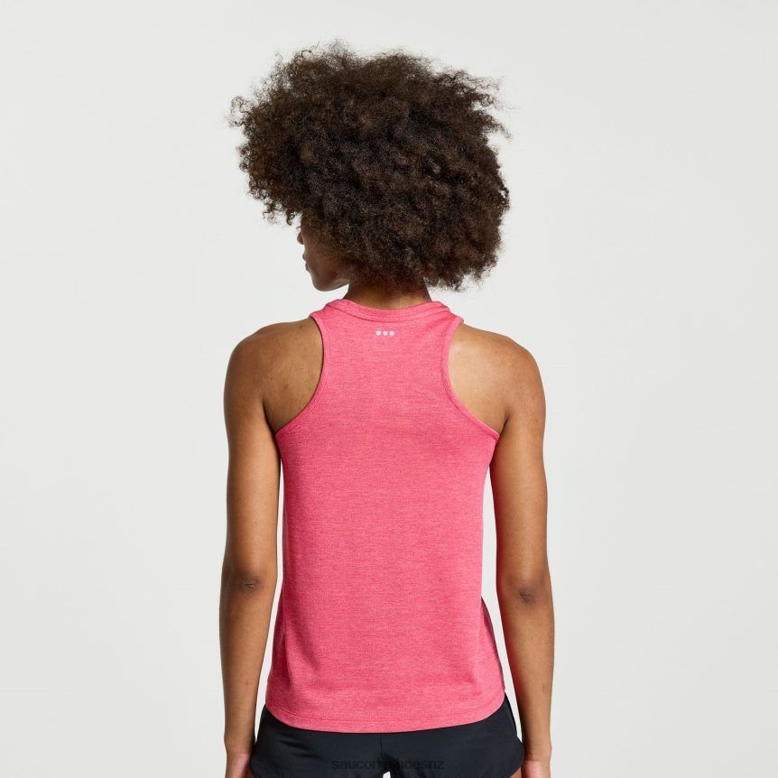 Saucony Stopwatch Singlet TX0L64716 Rose Heather