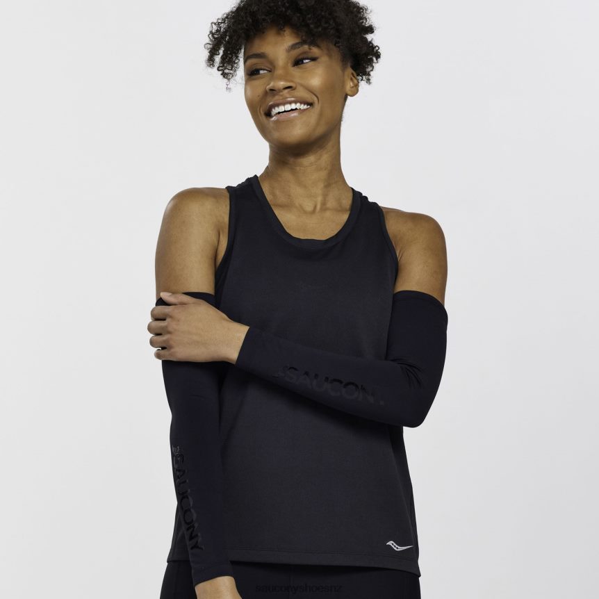 Saucony Stopwatch Singlet TX0L64717 Black