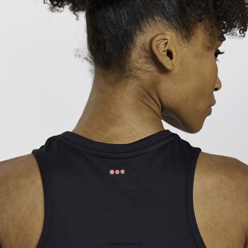 Saucony Stopwatch Singlet TX0L64717 Black