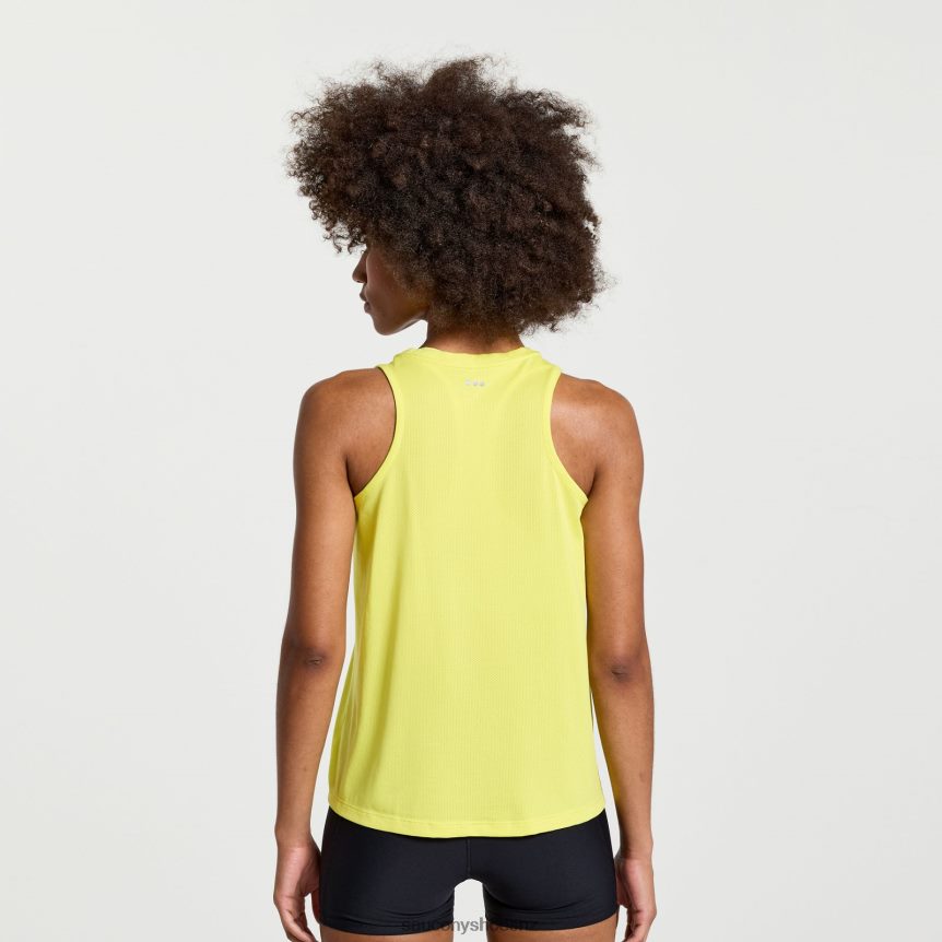 Saucony Stopwatch Singlet TX0L64718 Citron