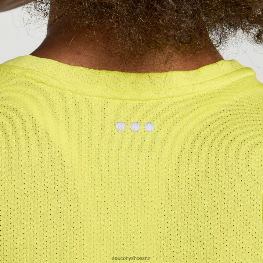 Saucony Stopwatch Singlet TX0L64718 Citron