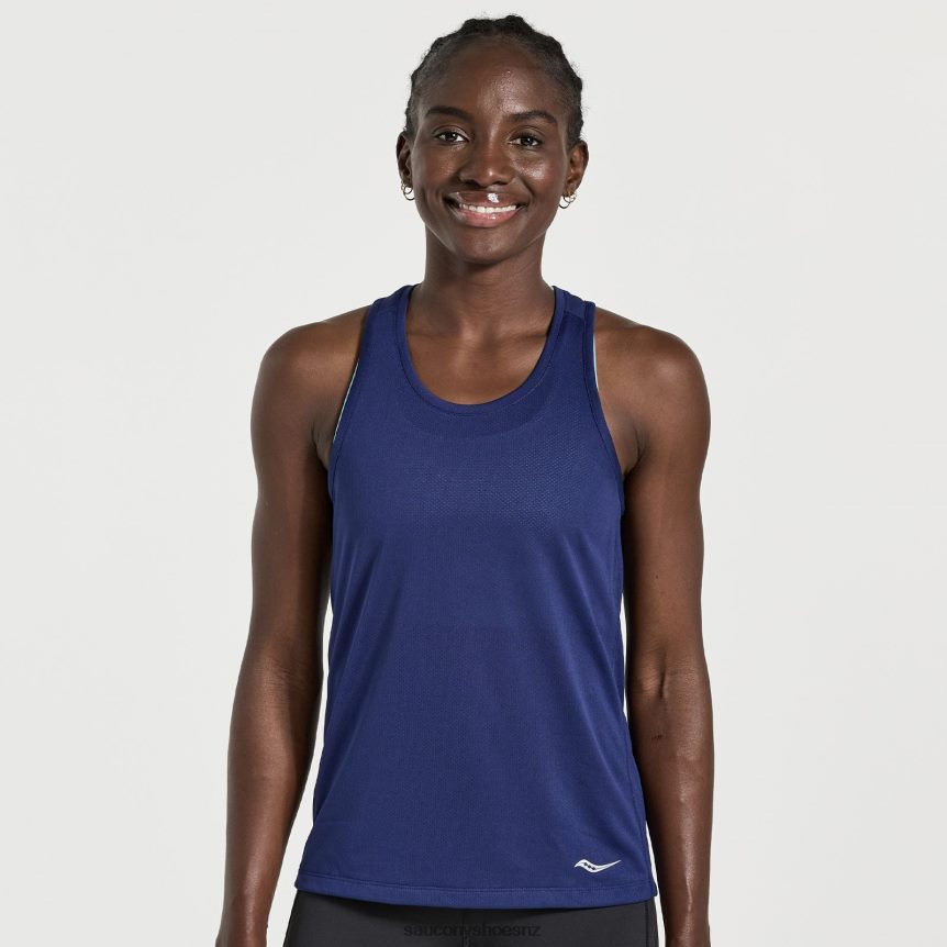 Saucony Stopwatch Singlet TX0L64721 Sodalite