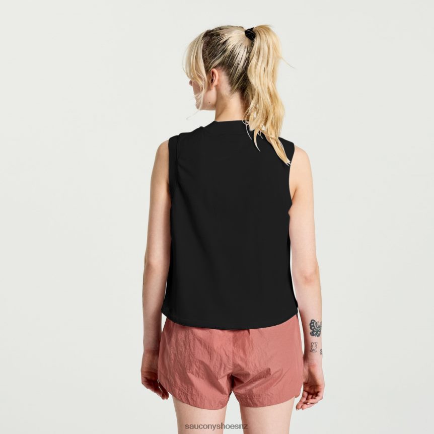 Saucony Unwind Sleeveless TX0L64752 Black