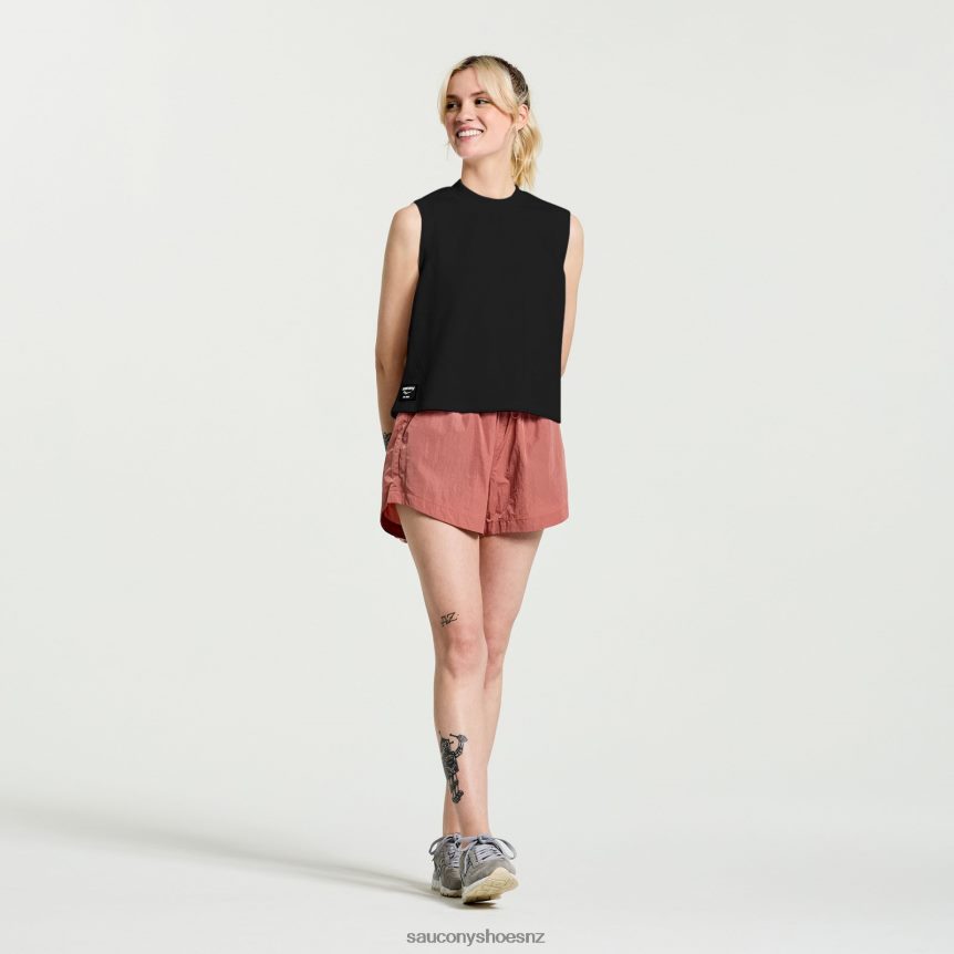 Saucony Unwind Sleeveless TX0L64752 Black