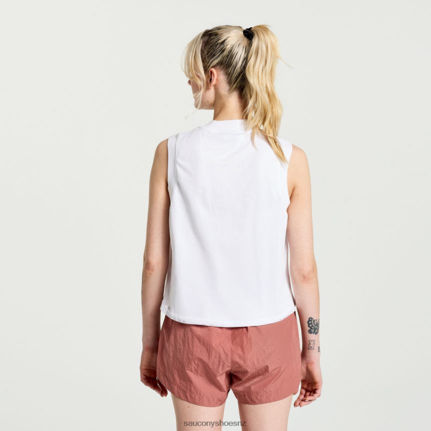 Saucony Unwind Sleeveless TX0L64753 White