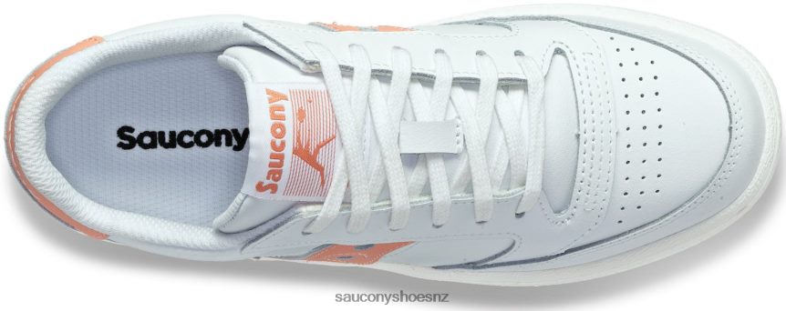 Saucony Jazz Court PU TX0L64687 White/Blush
