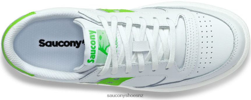 Saucony Jazz Court PU TX0L64688 White/Green