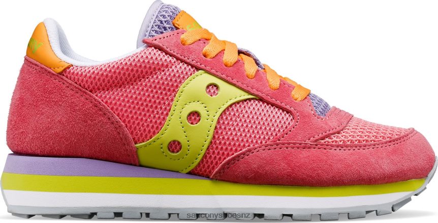 Saucony Jazz Triple Summer TX0L64668 Light Pink/Lime