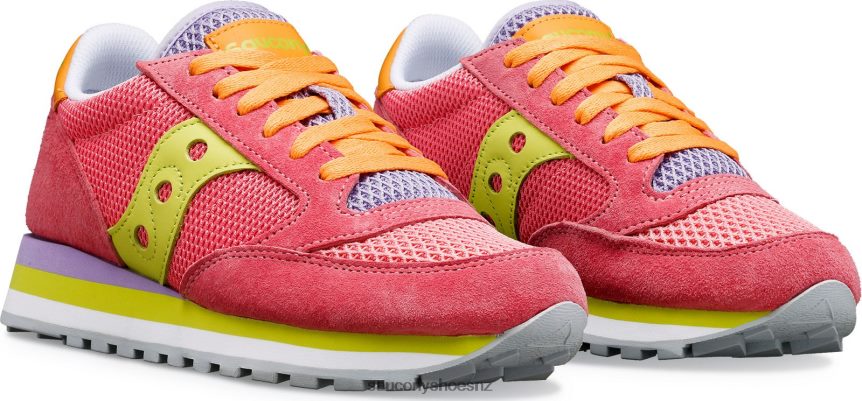Saucony Jazz Triple Summer TX0L64668 Light Pink/Lime
