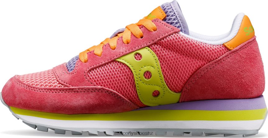 Saucony Jazz Triple Summer TX0L64668 Light Pink/Lime