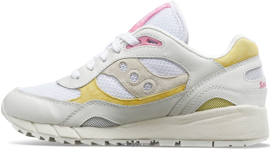 Saucony Shadow 6000 TX0L64708 White/Yellow/Pink