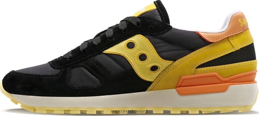 Saucony Shadow Original Soft and Shiny TX0L64705 Black/Yellow