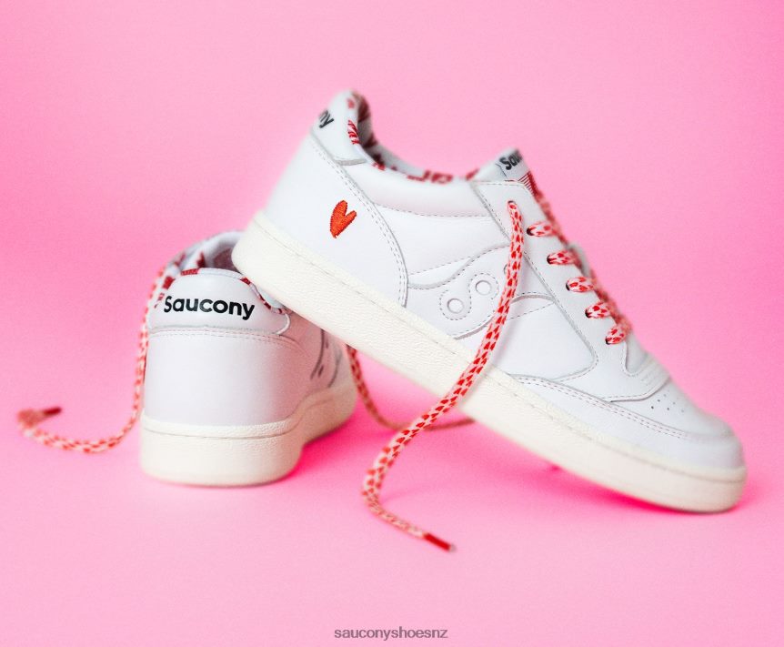 Saucony St. Valentine Jazz Court TX0L64704 White