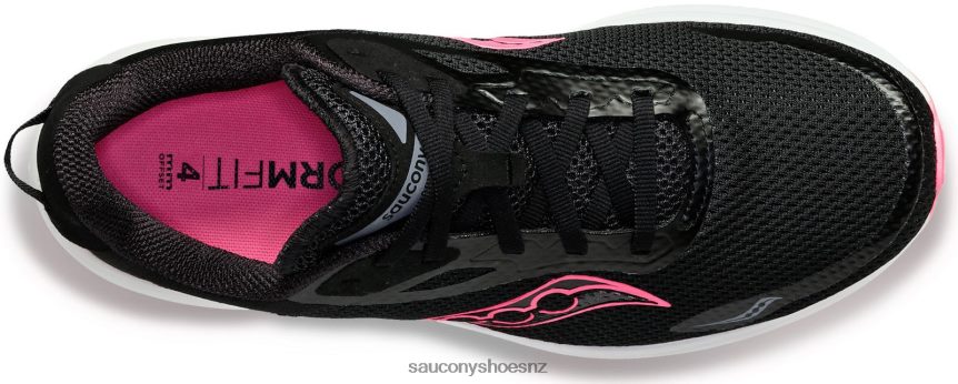 Saucony Axon 3 TX0L64609 Black/ViZiPink