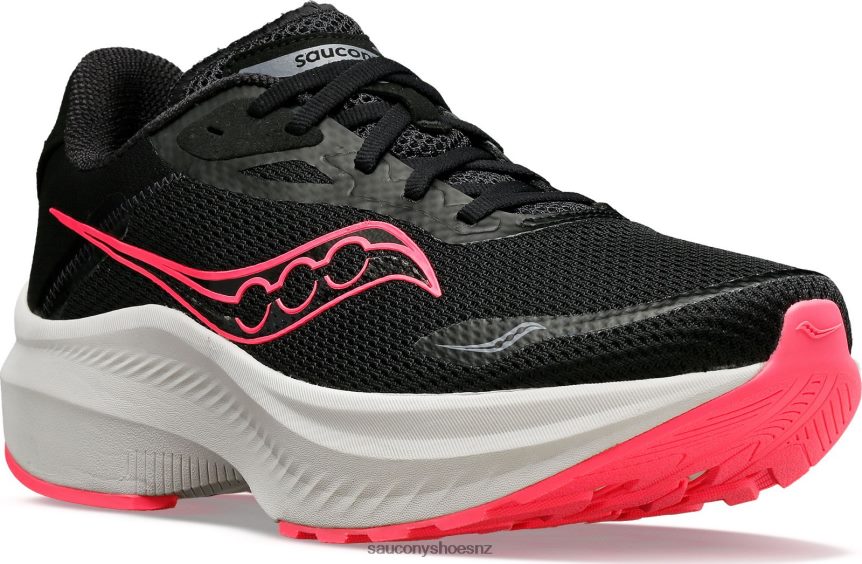 Saucony Axon 3 TX0L64609 Black/ViZiPink