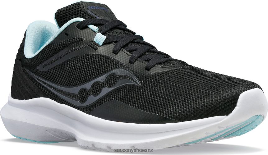 Saucony Convergence TX0L64583 Black/Aqua